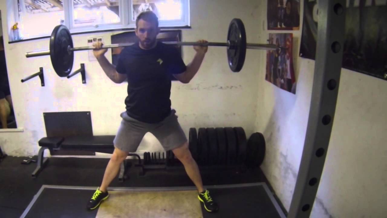 Barbell Side Split Squat