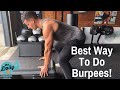 THE BEST WAY TO DO BURPEES! | BJ Gaddour Men's Health Cardio CrossFit Workout