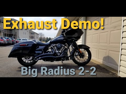 Vance and Hines Big Radius 2 into 2 Exhaust Demo- Road Glide