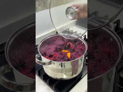 Zobo - Hibiscus Drink  #youtubeshorts #food #cooking #recipe