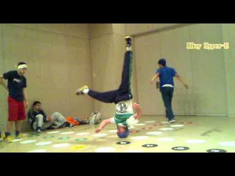 BBoy Hyper-E HeadSpin  2011