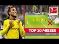 Top 10 Misses since 2010 | Aubameyang, James and More