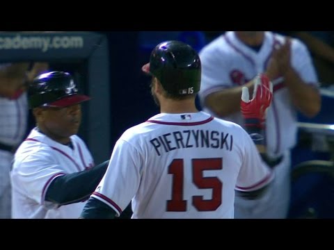 MIA@ATL: Pierzynski holt Braves mit Single an Bord