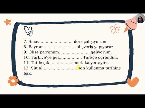 How to Say Before & After in Turkish