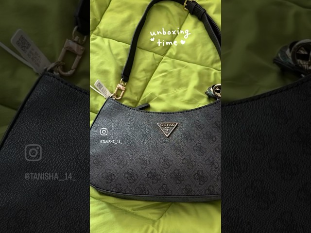 Vídeo relacionado con GUESS bolso de hombro bolso shopper Janie Logo Girlfriend Carryall Latte Logo marrón