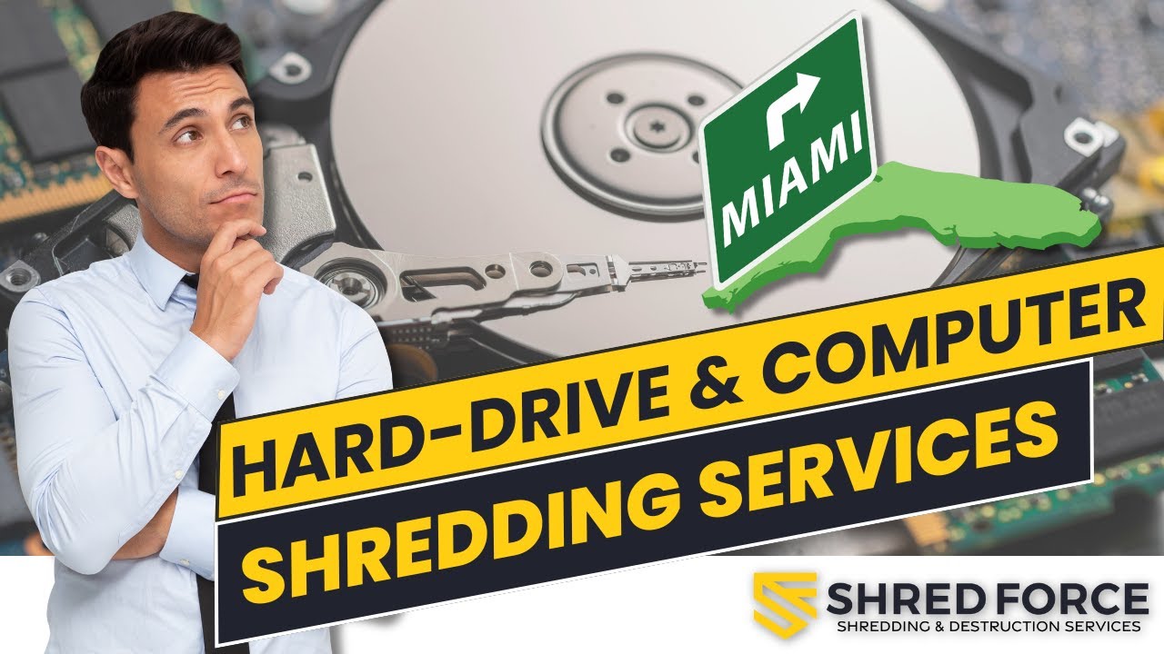 Hard Drive Shredding: How to Destroy a Hard Drive in Seconds - Safe and Secure Hard Drive Shredding