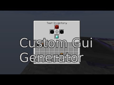 Custom Gui Generator for Minecraft Resource Packs