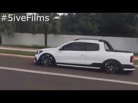 Saveiro cross al piso, una bomba💣🔥