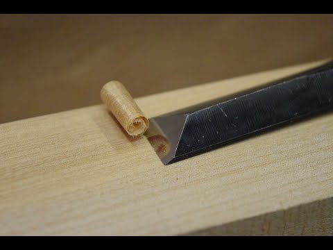 How To Set Up A New JAPANESE CHISEL- Scary Sharp!