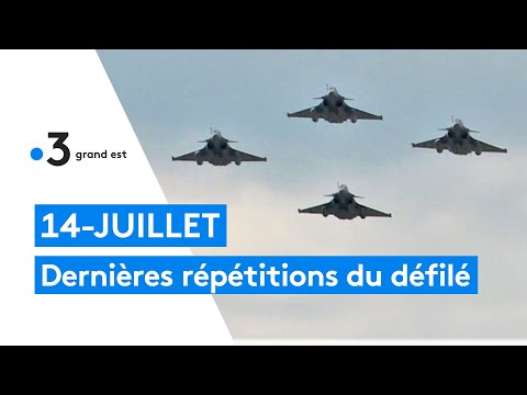 Défilé du 14-Juillet : les dernières répétitions dans les airs et sur terre avant la fête nationale