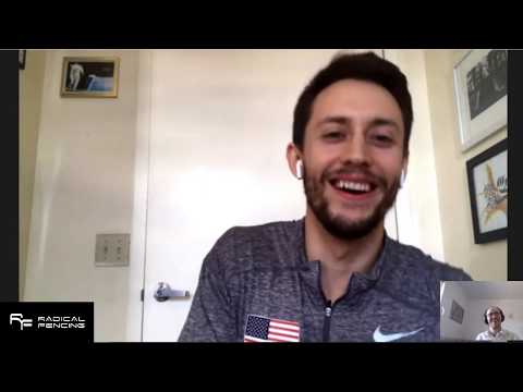 Jake Hoyle Team Radical Interview - Part 1 College Fencing