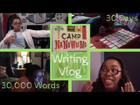 Camp NaNo Writing & Moving Vlog | April 2018