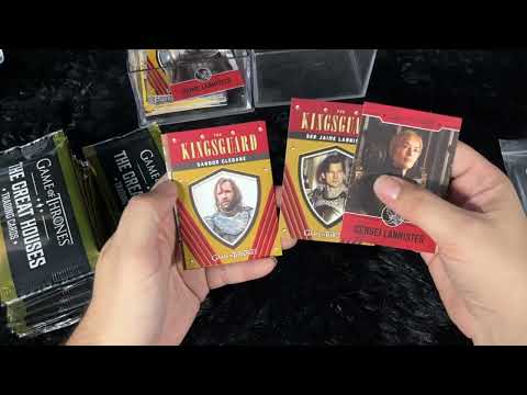 🔥 Opening Game of Thrones: Great Houses Trading Card Box. What Did We Pull?