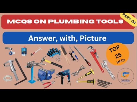 MCQS on Plumbing Tools Part 01 II Top 25 MCQS on plumbing Tools