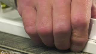 Whirlpool Refrigerator Repair - How to Replace the Track (Whirlpool # WPW10468555)