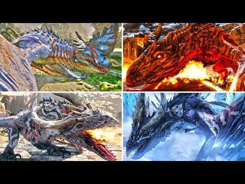 God Of War Ragnarok - All Dragon Bosses