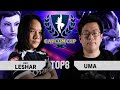 Leshar (Chun-Li) vs. Uma (Juri) - Top 8 - Capcom Cup X