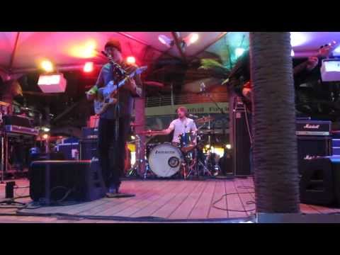 Ozma's opening 2 songs on The Weezer Cruise 2014 Night 2 - Lido Deck