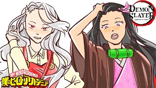 Eri and Nezuko Grow Up | My Hero Academia X Demon Slayer Comic Dub