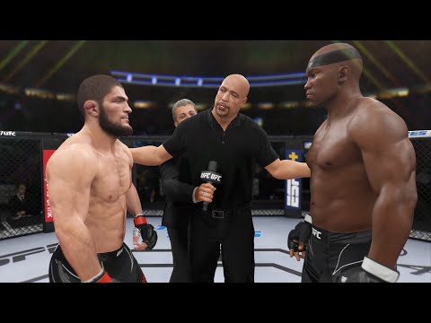 Khabib vs. Bobby Lashley - EA Sports UFC 4 - Eagle Fight 🦅