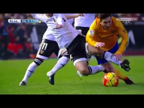 Lionel Messi vs Valencia (Away) 15-16 HD 720p - English Commentary