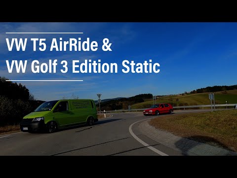 VW T5 AirRide & VW Golf 3 Edition Static Carporn (GASuspensionParts)