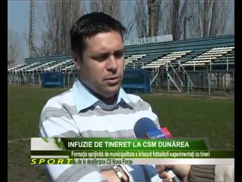 Infuzie de tineret la CSM Dunărea