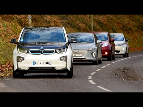 Voitures électriques [4/4 - PRIX + AVIS] : Renault Zoé vs BMW i3 vs Nissan Leaf vs Hyundai Ioniq