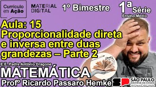 Há Proporcionalidade Entre As Grandezas Envolvidas Apenas Nas Afirmações: