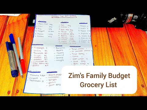 Inside A Zimbabwean's Budget Friendly Grocery List for a Family of 4