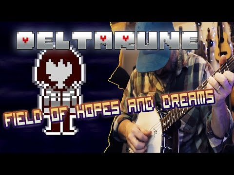 Deltarune  - Field of Hopes and Dreams BANJO cover by @banjoguyollie