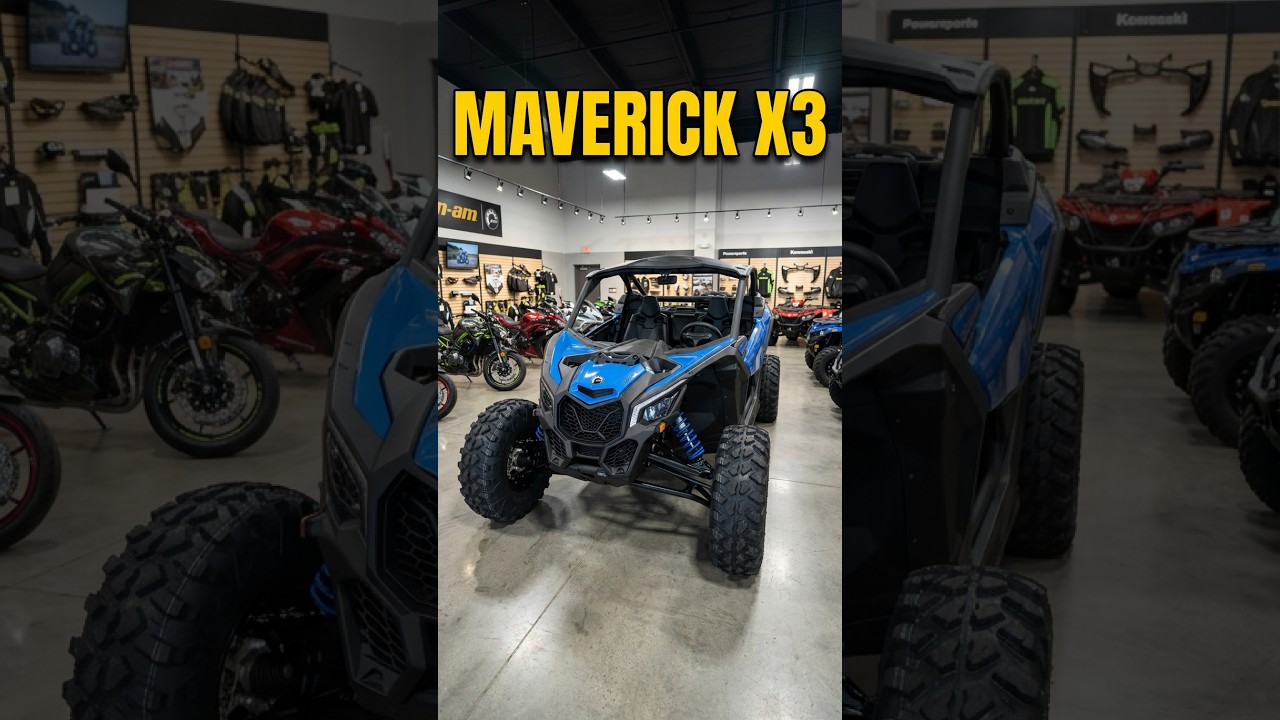 2027 Can-Am Maverick X3 DS Turbo Side x Side