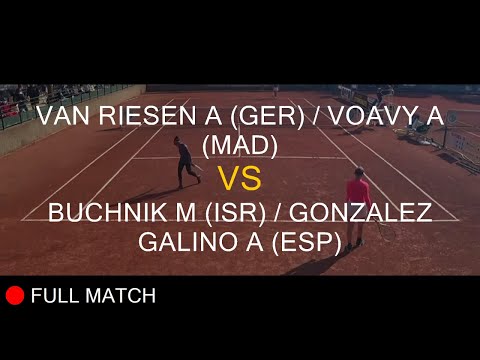 VAN RIESEN A (GER) / VOAVY A (MAD) VS BUCHNIK M (ISR) / GONZALEZ GALINO A (ESP)