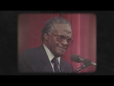Highlights: Desmond Tutu speaking at Stanford, 1986