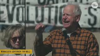 Tim Walz 'No Kings' speech at MN protest slams Donald Trump: 'We don't need no damn kings'