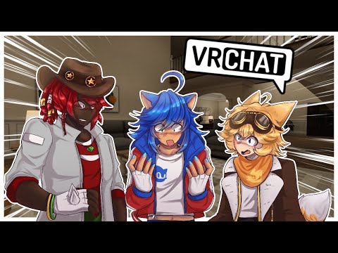 Team Movie Sonic Turn Into Humans In VRCHAT?!
