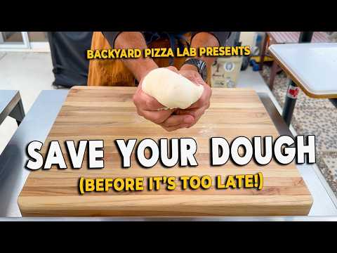 Use THIS Simple Trick to Fix Your Over-Proofed Pizza Dough | Quick Tips | Backyard Pizza Lab