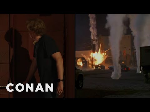 Conan Checks If It's Safe To Go Outside In Los Angeles | CONAN on TBS