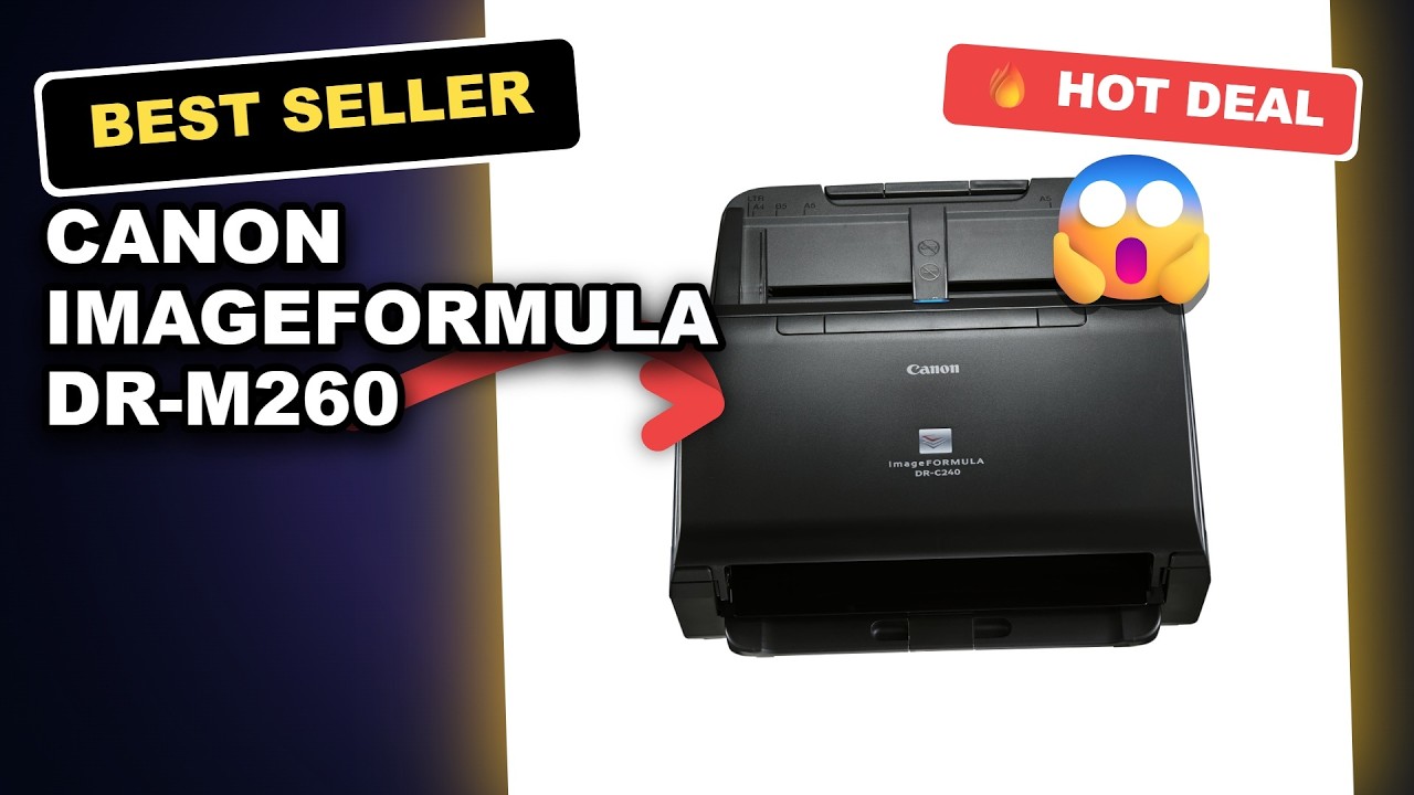Canon imageFORMULA DR-M260 Honest Review: Best Sheetfed Scanner for Business?