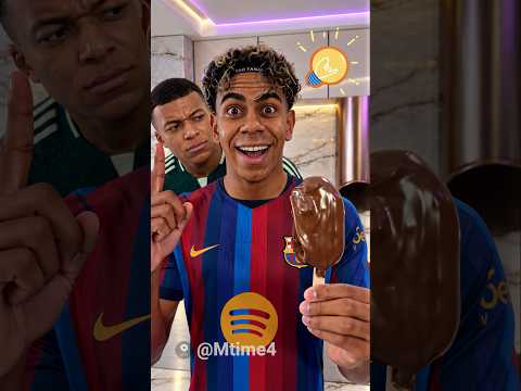Yamal Made the Perfect Ice Cream Combo 🍦✨ #parody #football #yamal