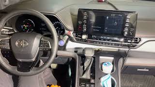 2021-2024 Toyota Sienna Hybrid - Instructions For Activating Engine Inspection And Maintenance Mode