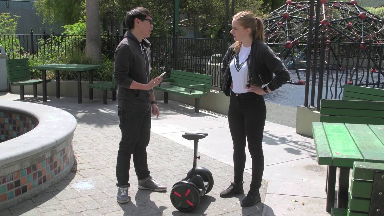 Test Riding the Segway MiniPro Personal Transporter!
