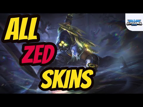 All Zed Skins Spotlight League of Legends Skin Review