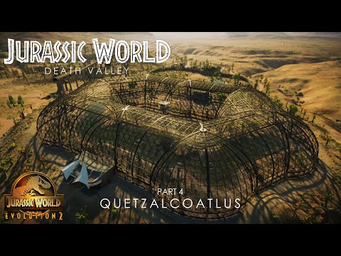 Quetzalcoatlus Aviary ¦ Death Valley ¦ Jurassic World Evolution 2 Speed Build