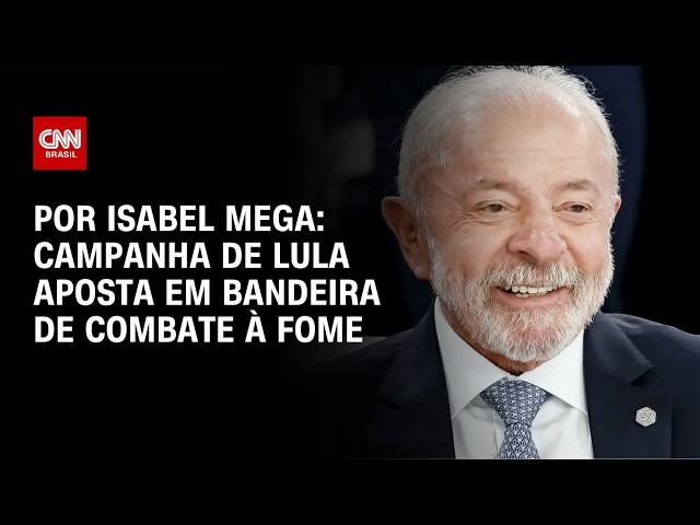 Lula planeja explorar saída do Brasil do Mapa da Fome em campanha | LIVE CNN