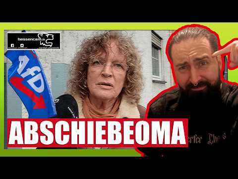 UNBELIEVABLE! An extreme right-wing AfD grandma from Mayen-Koblenz - Hakon reacts to @HessenCam