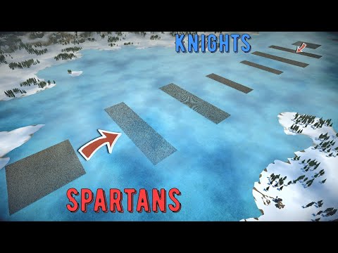 Spartans vs 6 Squads vs Heavy Knights - UEBS 2