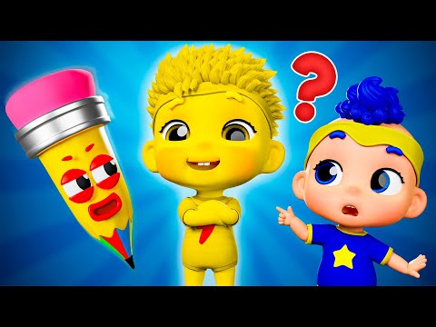 Magic Pencil! Hide and Seek with Baby DB | D Billions Kids Songs