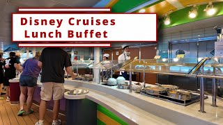 Disney Cruise Buffet Lunch Tour 2025 - Cabanas on Disney Magic (Food, Review & Tips)