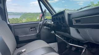 11985 Chevrolet K20 3/4 Ton Pickup Interior Walk Around